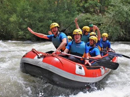 Rafting en Andalucía, río Genil