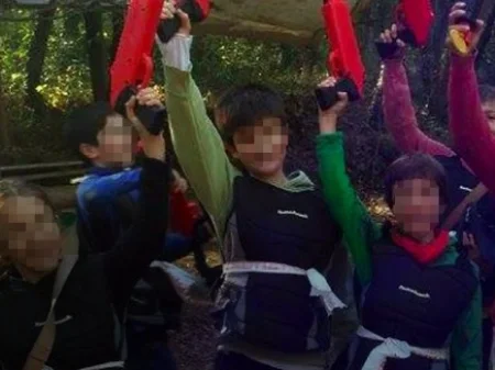 Mini Paintball en Sant Miquel de Campmajor (Girona) – Niños 8 a 12 años