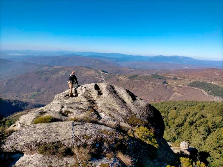 Vía ferrata La Muela en Béjar, Salamanca