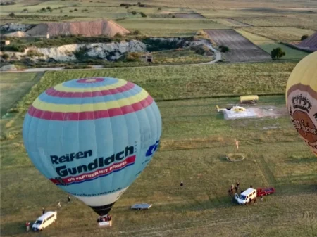 Vuelo en globo durante el Campeonato de Europa 2027 en Mallorca