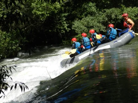 Rafting verano en el Ebro. Montesclaros - Aldea del Ebro