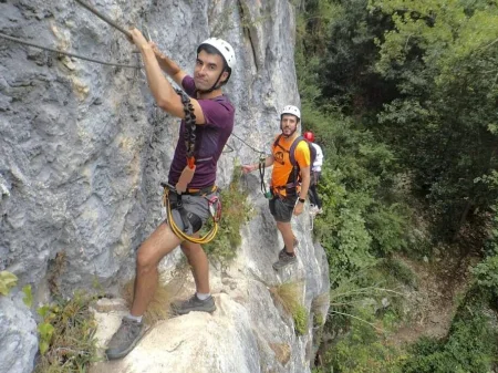 Vía ferrata El Milar / Escalera al cielo en Cantabria