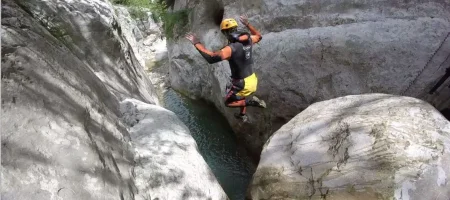 Barranco del Forat Negre, en Vallcebre (Berguedà)