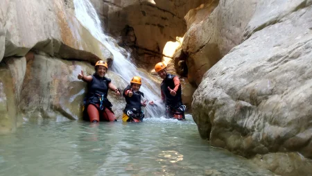 Barranco de la Font Bordonera, Lleida. Iniciación