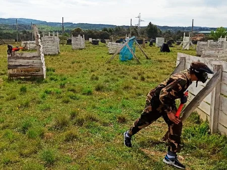 Paintball familiar en Murillo de Gállego