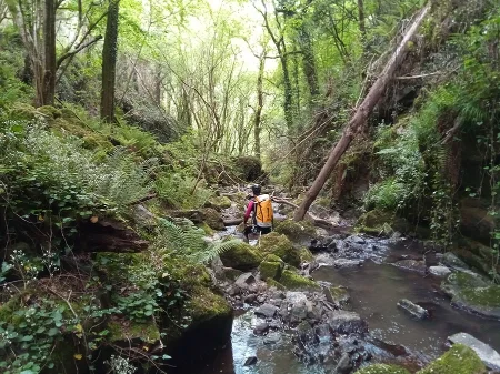 Barranco Saturio en Elgoibar, Gipuzkoa