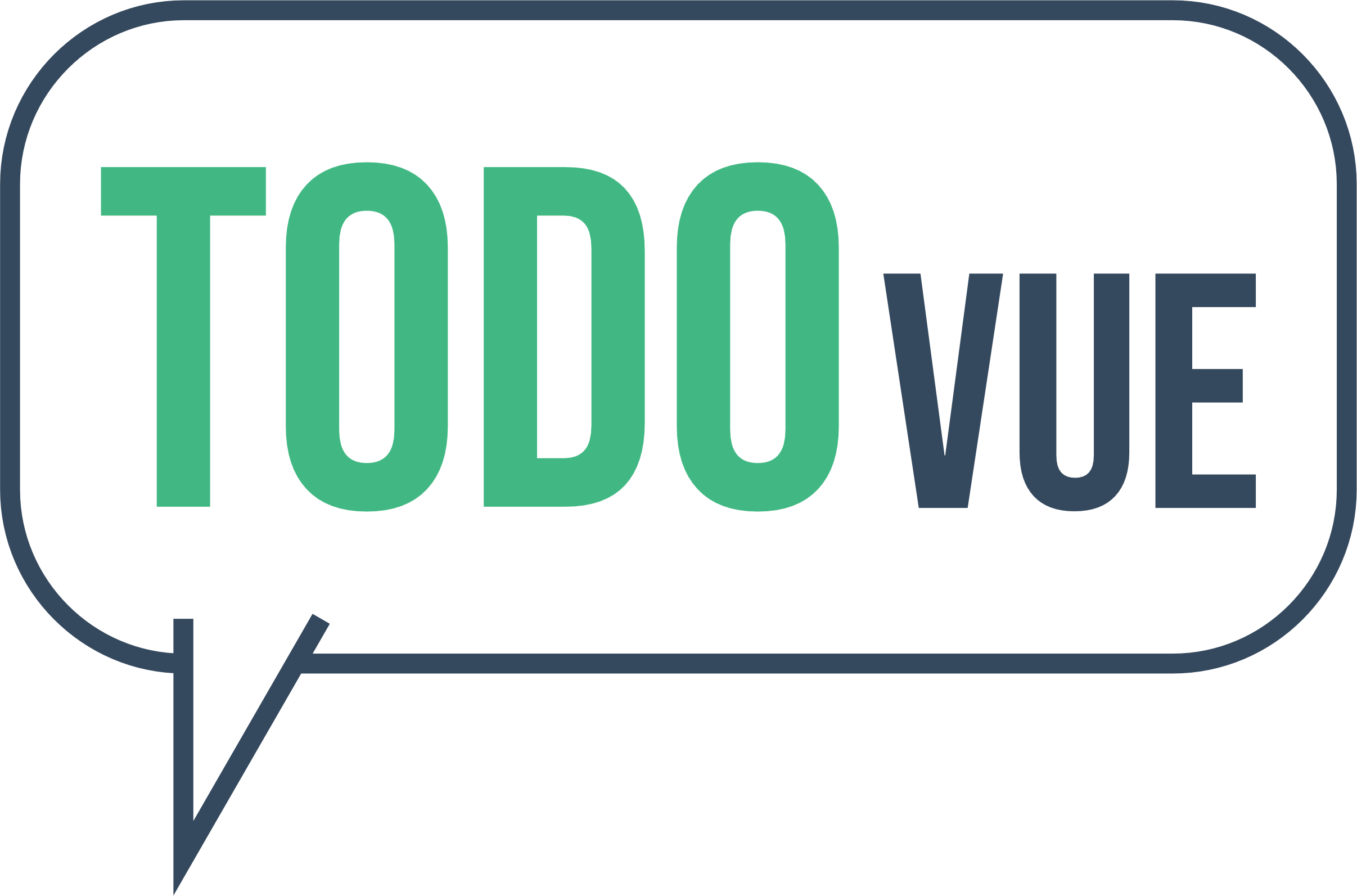 TODOvue logo