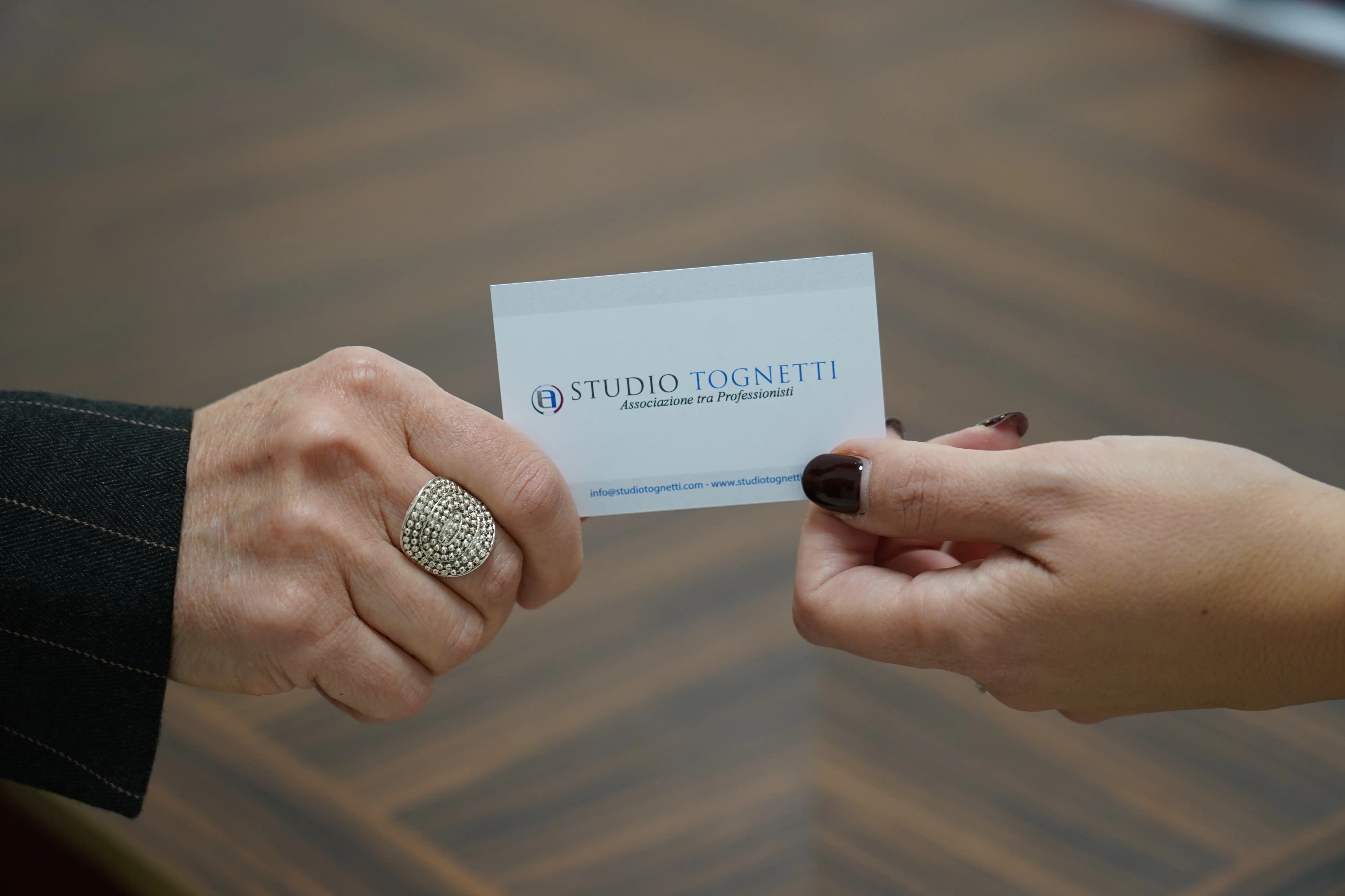 Biglietto da visita Studio Tognetti