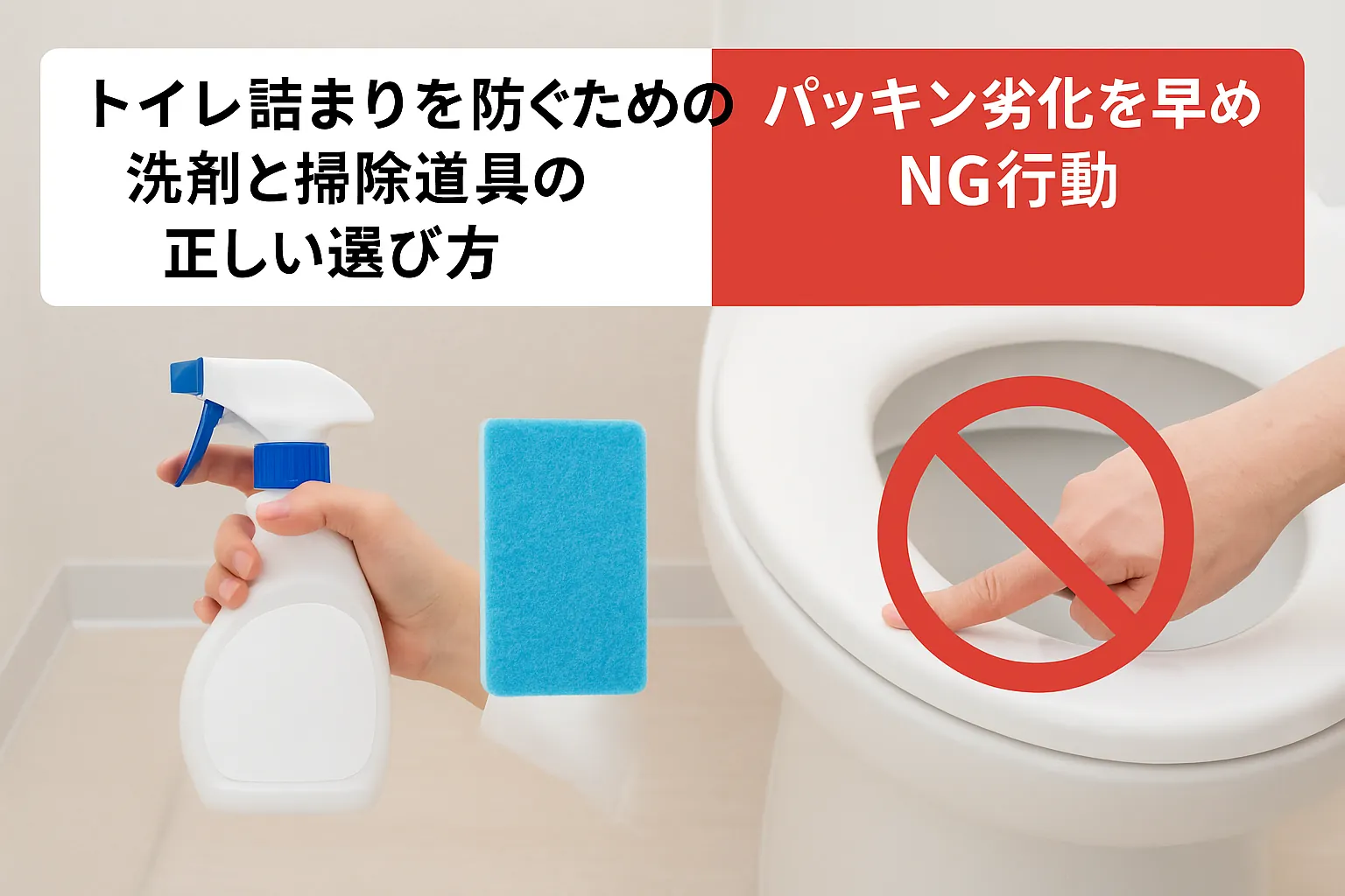 劣化を早めない洗剤・道具の選び方と避けたいNG行動