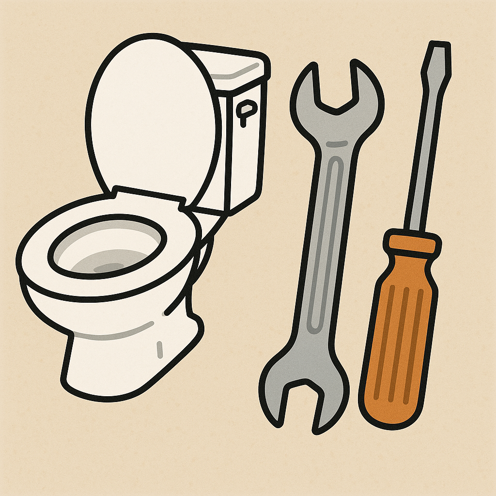 ✅ トイレの水が止まらないときに自分で直せるケースとは🔧