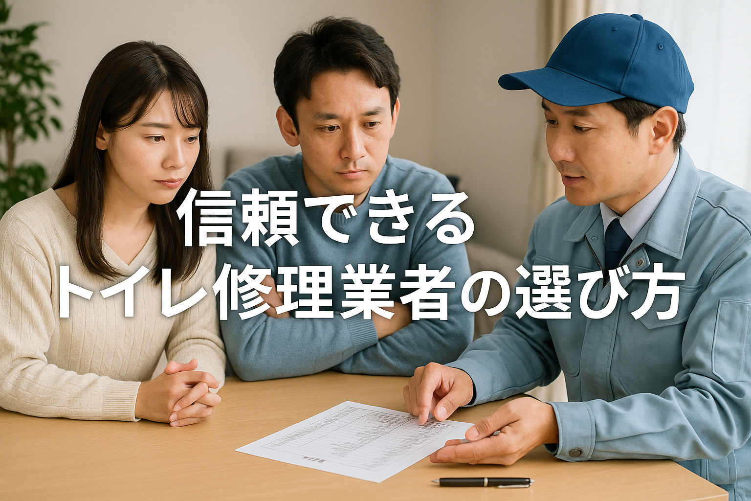 信頼できる業者の見極め方＆選び方