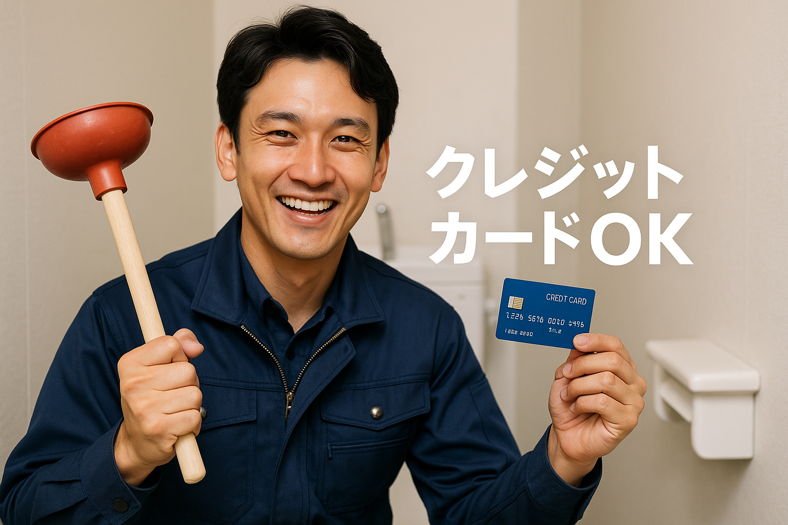 トイレつまり！クレジット決済でサクッと解決 💳🚽💥 よくある“トイレつまり”の原因