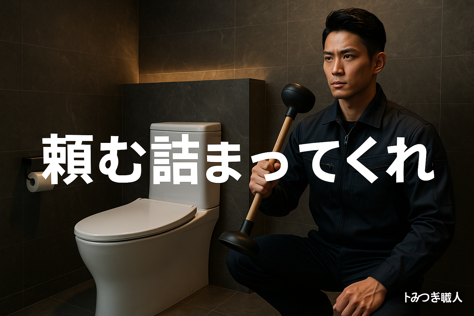 1️⃣ トイレつまり職人の朝は“祈り”から始まる✨