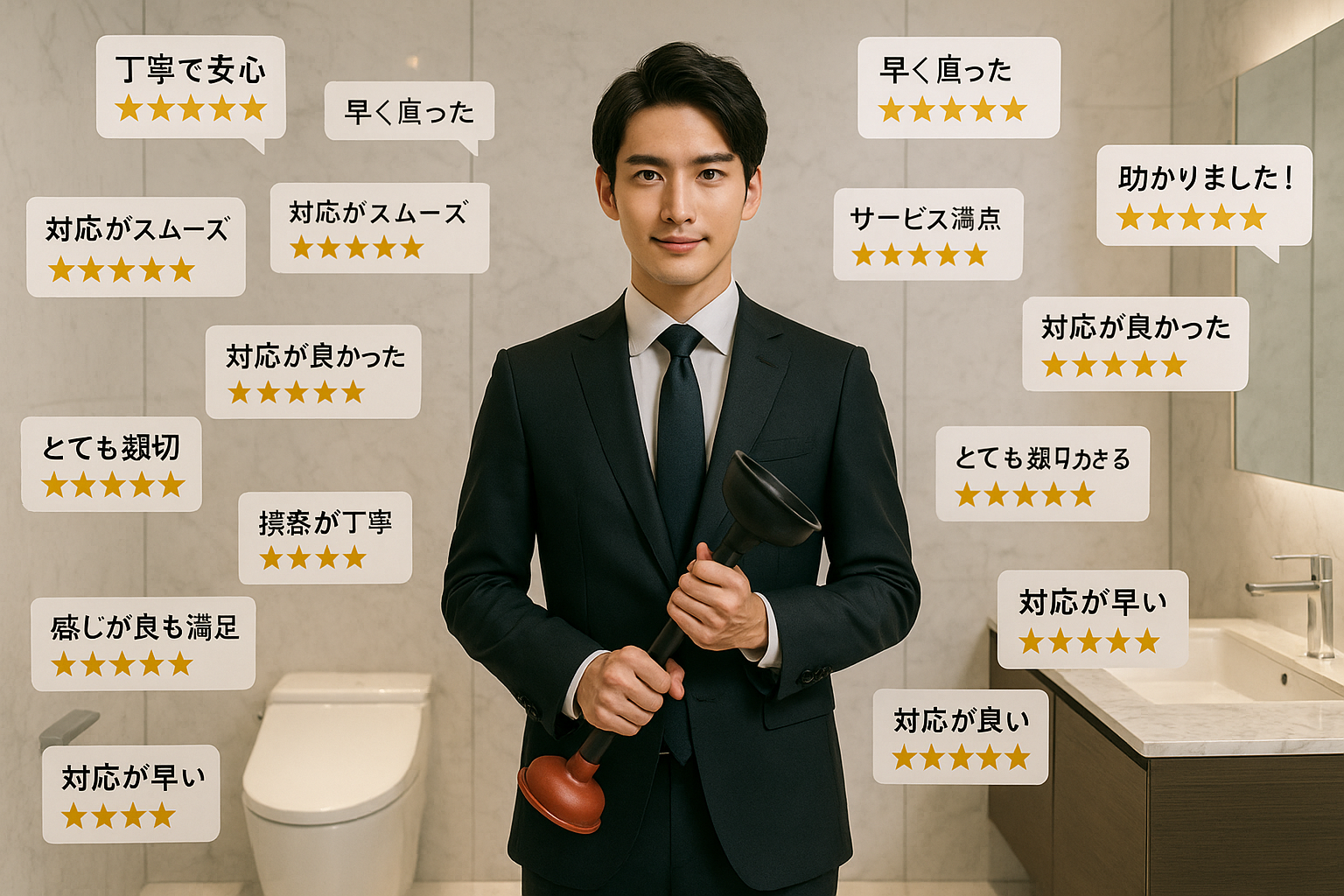 星５/⭐️⭐️⭐️⭐️⭐️ 大阪市｜自宅：30分で来てくれて溢れずに済んだ！ ⏱️🆘