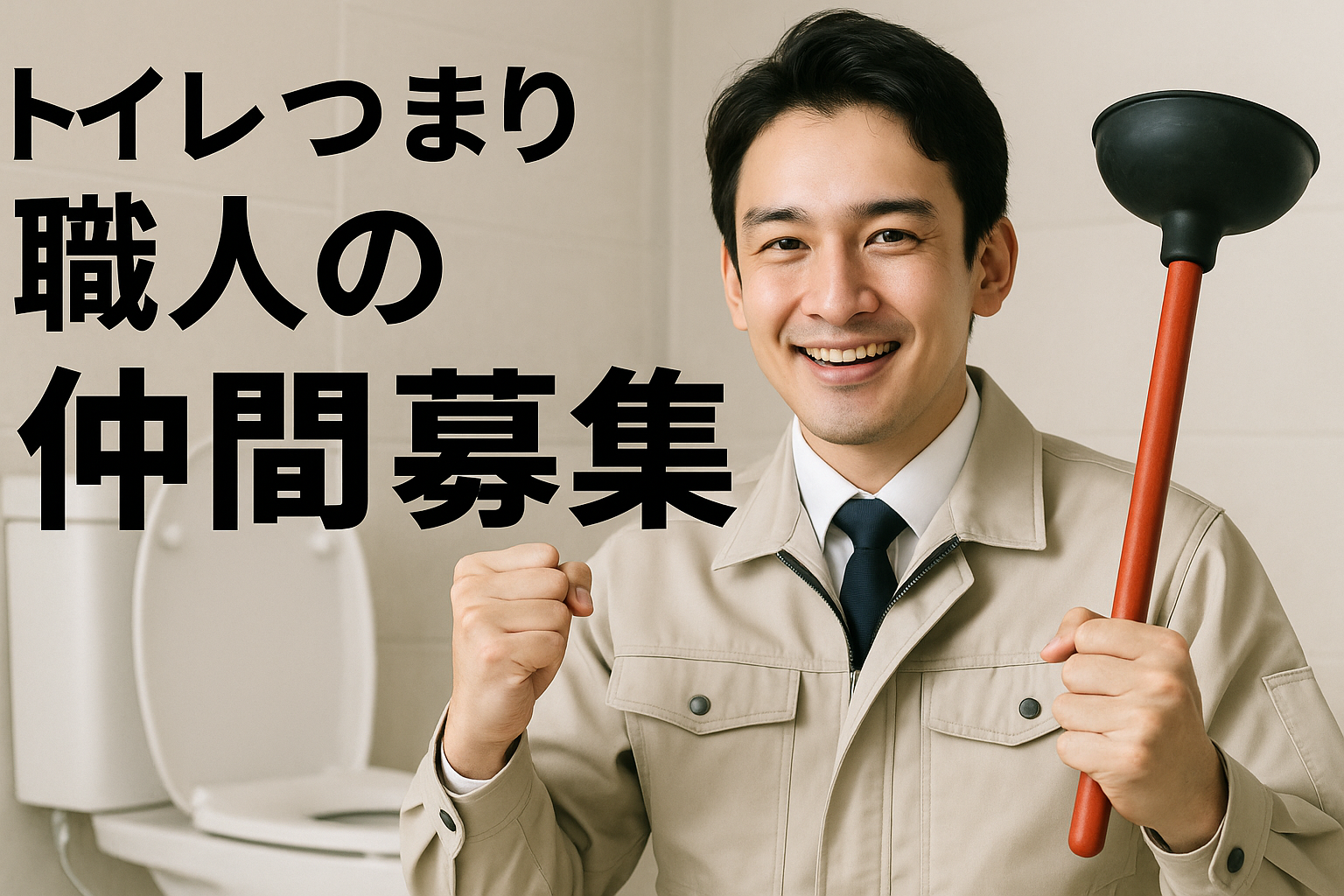 🌏 全国のトイレつまり案件が急増中!