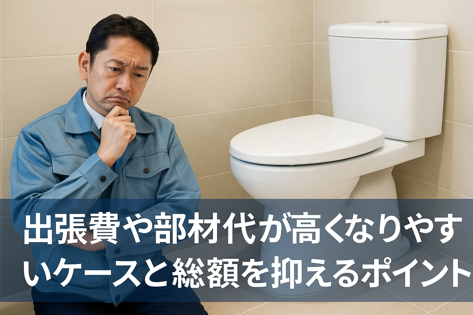 出張費や部材代が高くなりやすいケースと総額を抑えるポイント