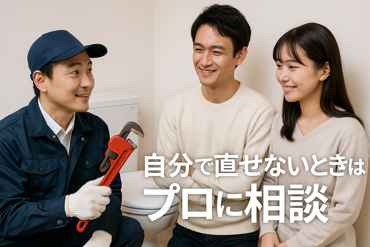 自分で直せないときに業者に相談すべきケース