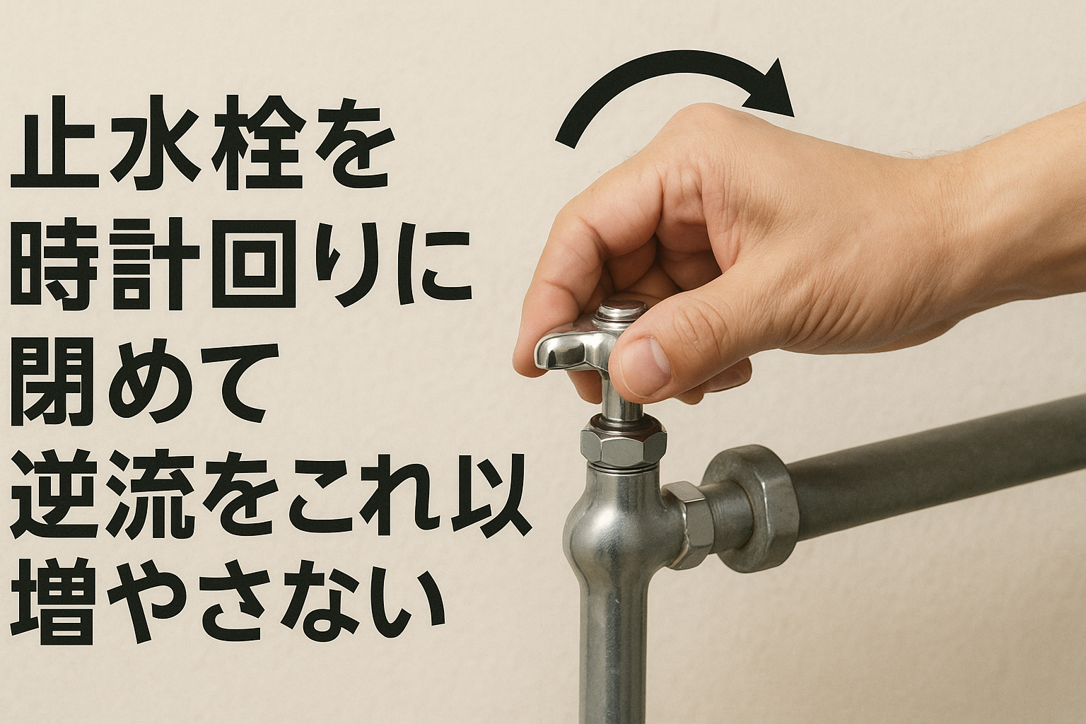 トイレで逆流が起きた時にやるべき行動