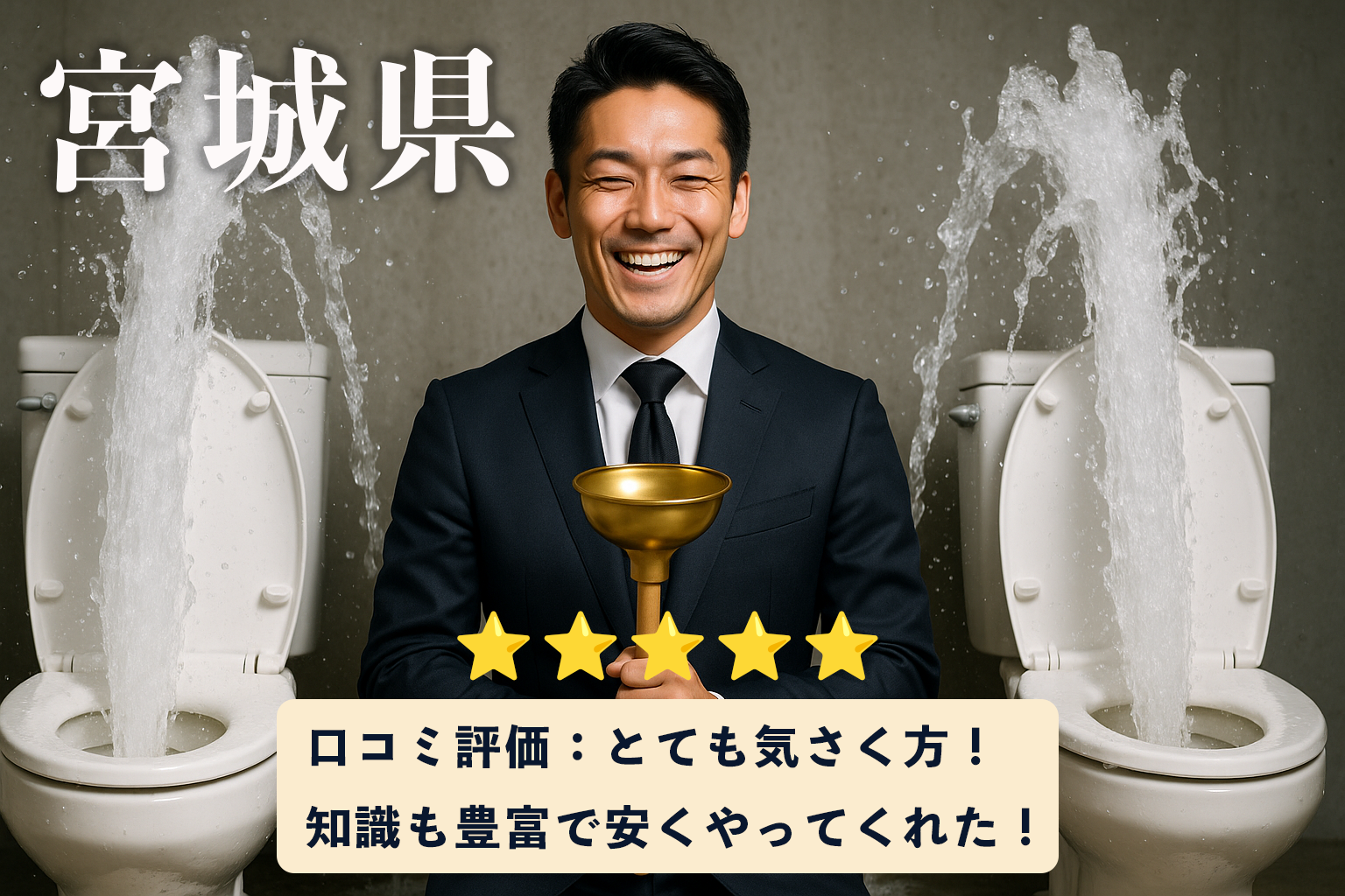 宮城県担当｜トイレつまり専門職人 職人プロフィール