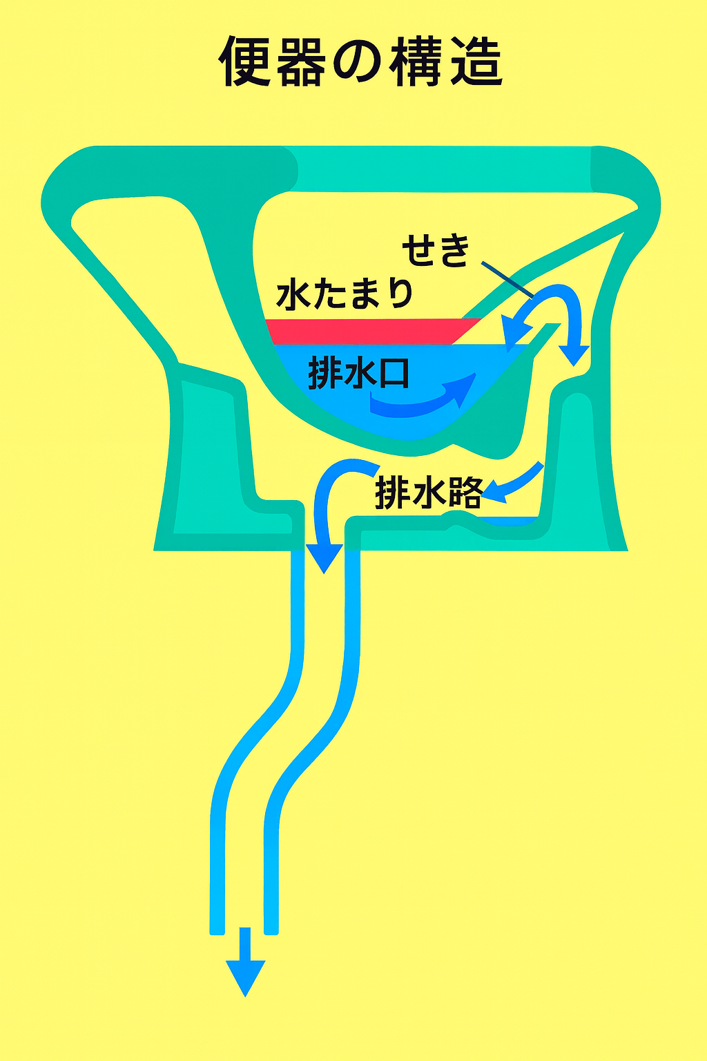 ✅トイレがつまる原因とは？｜構造からわかるトラブルの仕組みと注意点