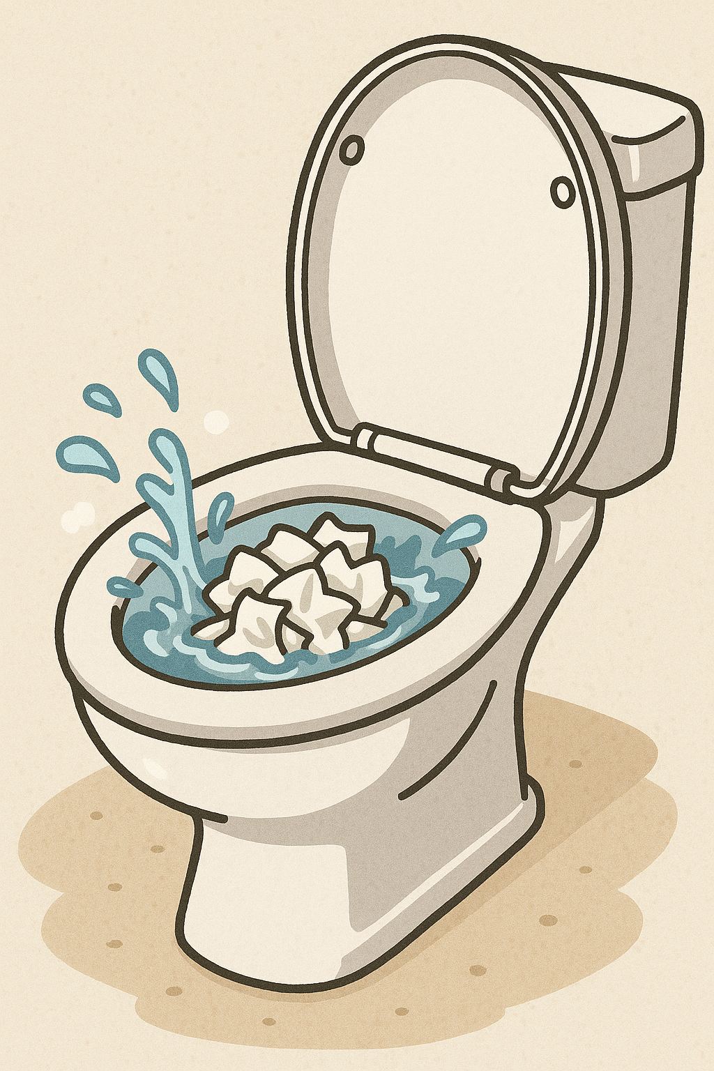 ✅水の流れが悪いときの原因と対処法｜まず確認すべき2つのポイント