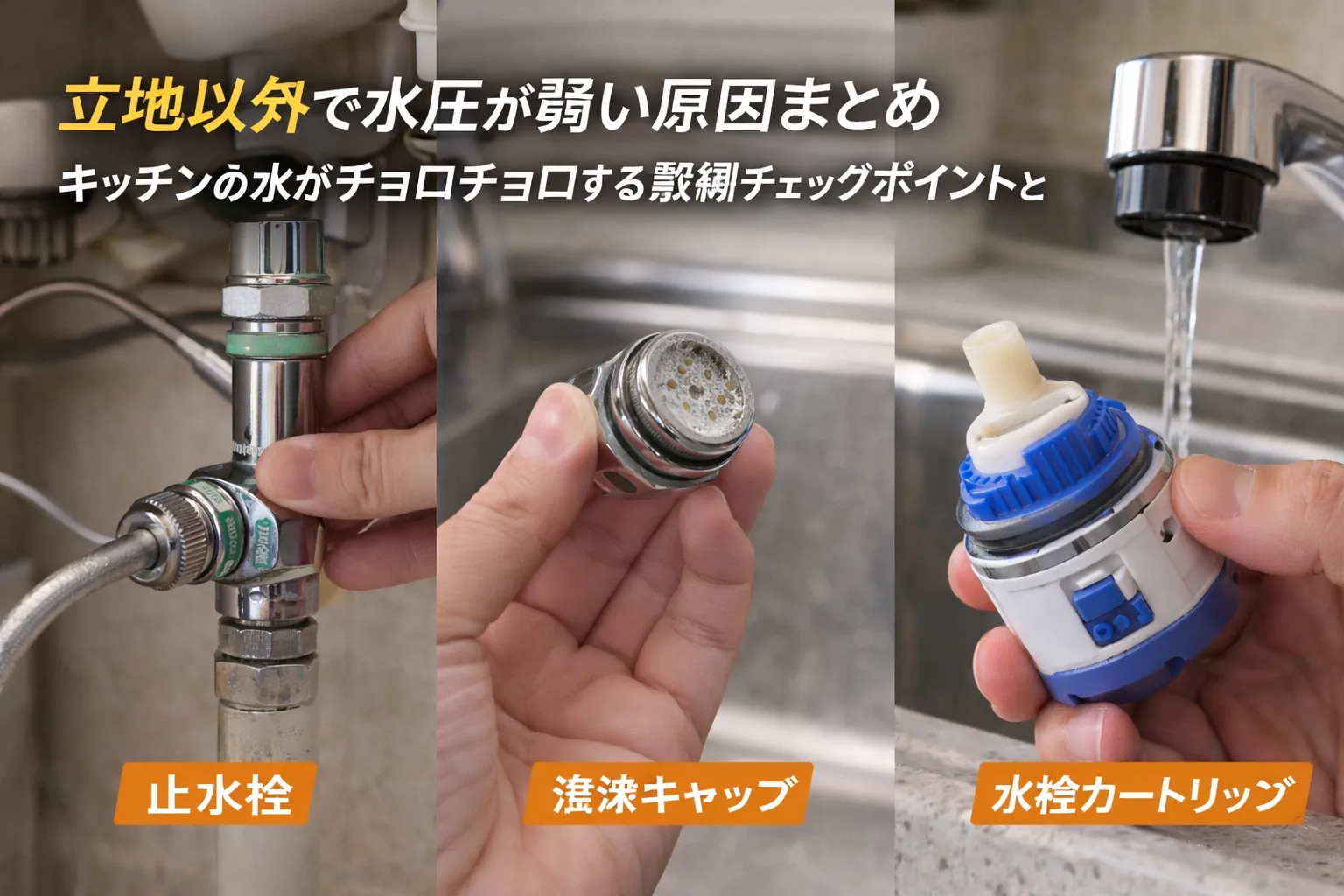 立地以外で見落としがちな「家側」の弱水圧ポイント