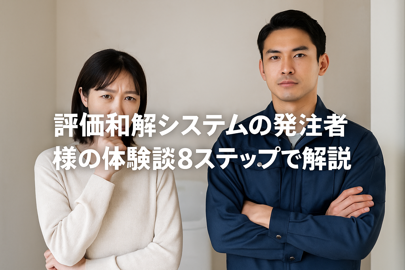 【発注様】の評価和解システムの体験談 8ステップで解説