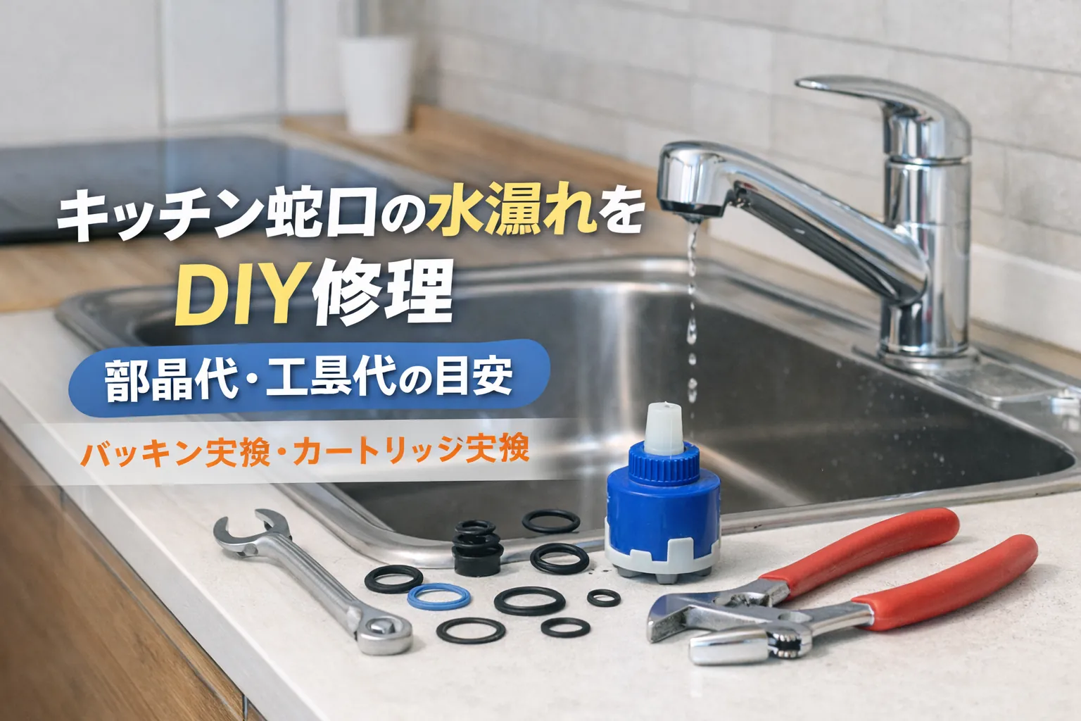 DIYで直すときに必要な部品代・工具代の目安