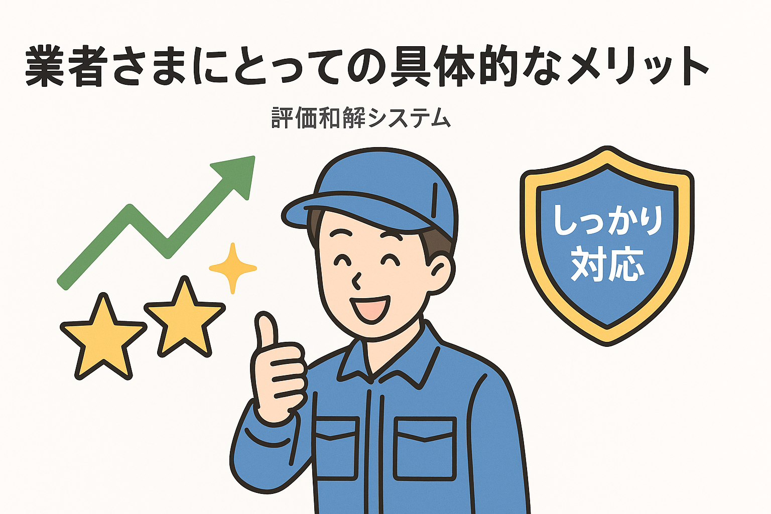 業者さまにとっての具体的なメリット