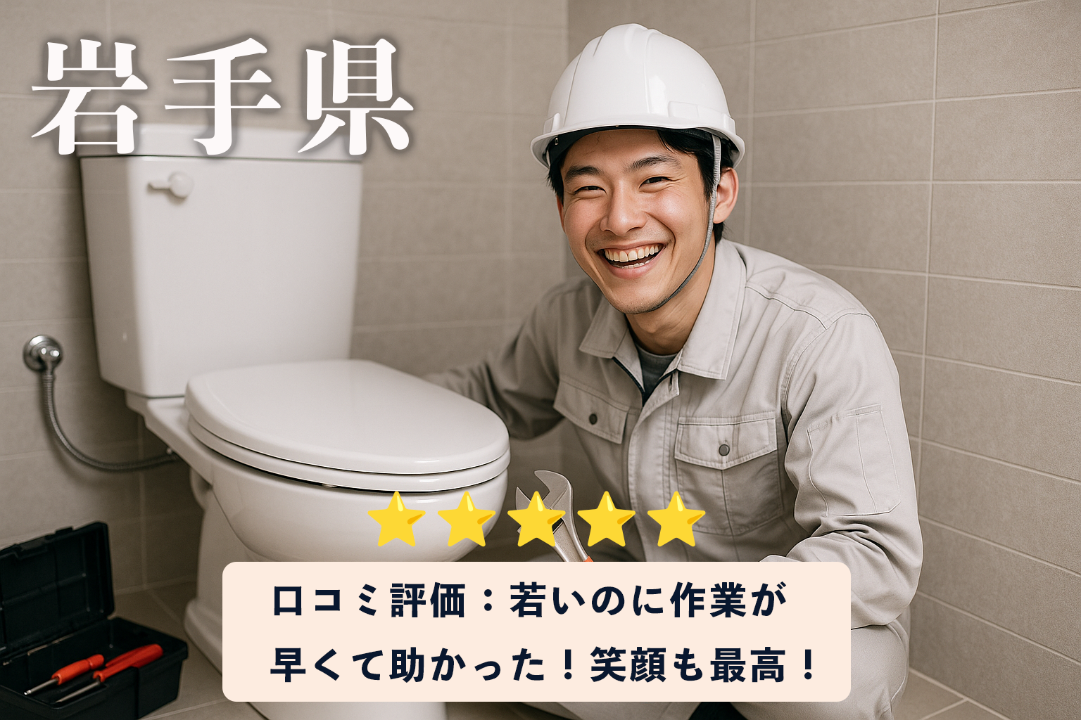 岩手県担当｜トイレつまり職人
