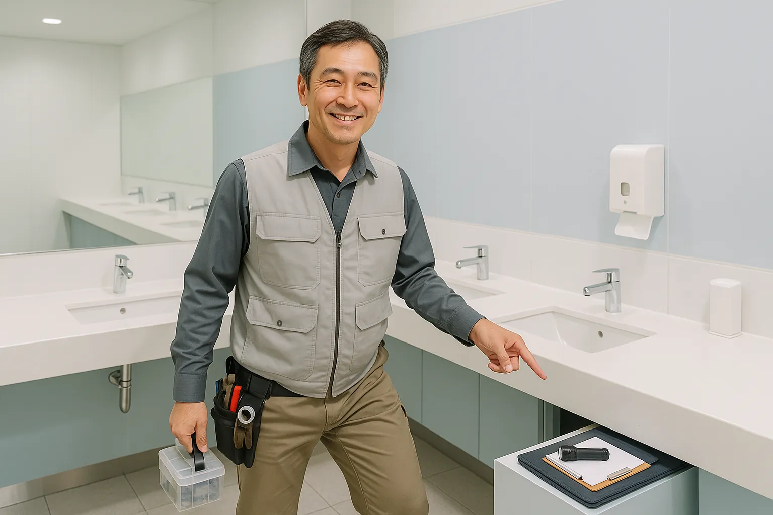 台東トイレ詰まり屋外配管と流量を見て詰まり連鎖を断つ水道点検サポート株式会社