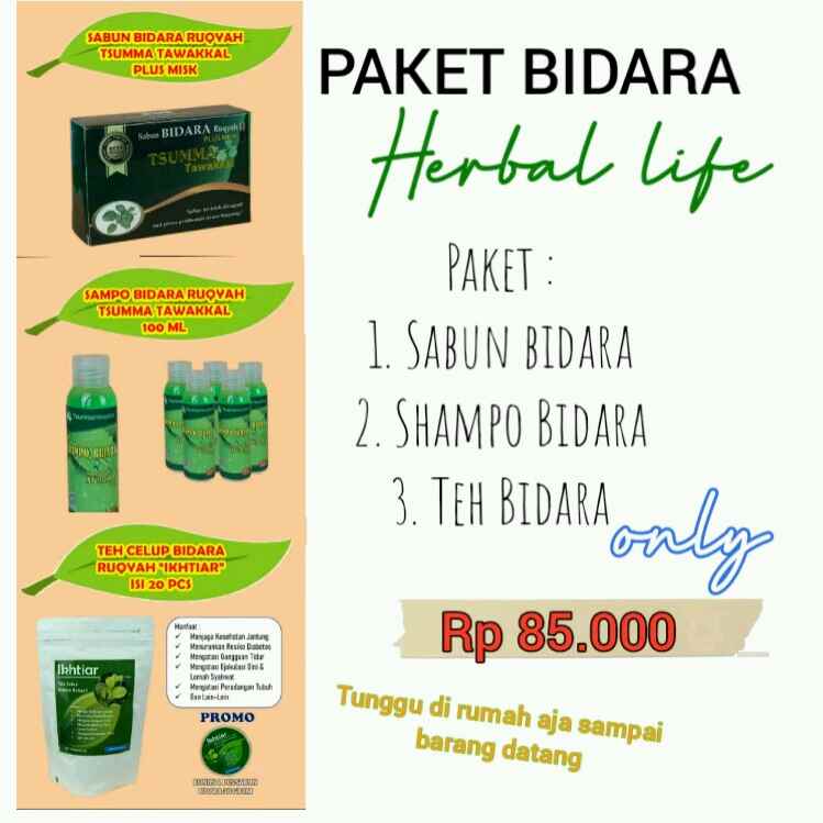 PAKET BIDARA (GRATIS ONGKIR)