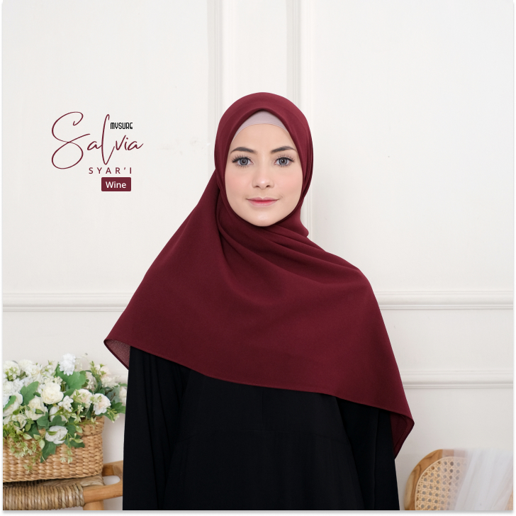  warna jilbab yang netral untuk semua baju dari Saudja By Mysure Style.