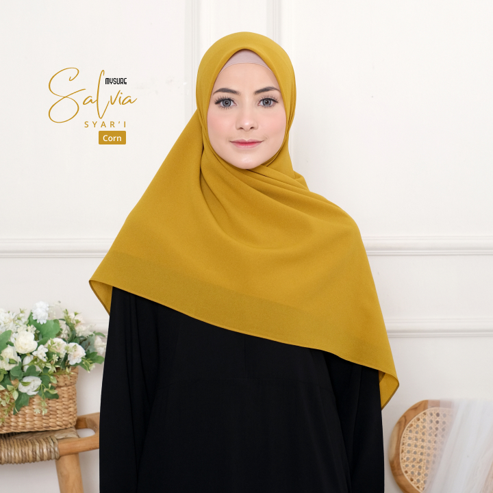  warna jilbab yang netral untuk semua baju dari Saudja By Mysure Style.