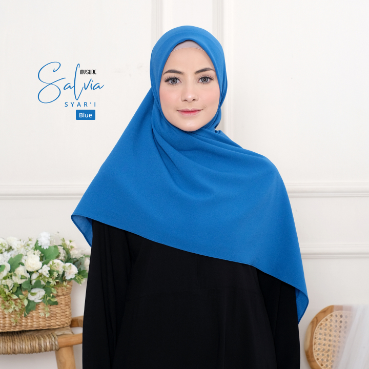  warna jilbab yang netral untuk semua baju dari Saudja By Mysure Style.