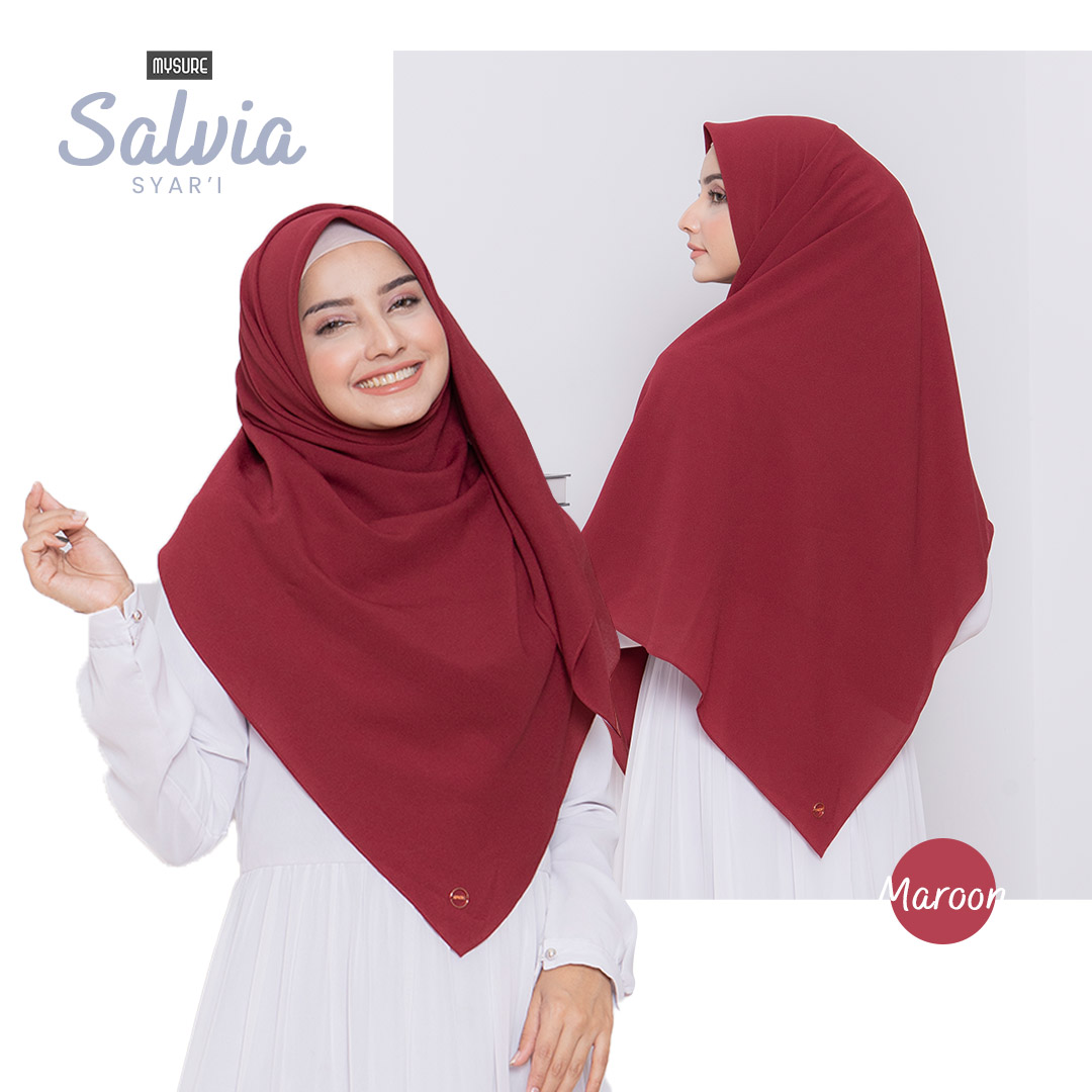  warna jilbab yang netral untuk semua baju dari Saudja By Mysure Style.