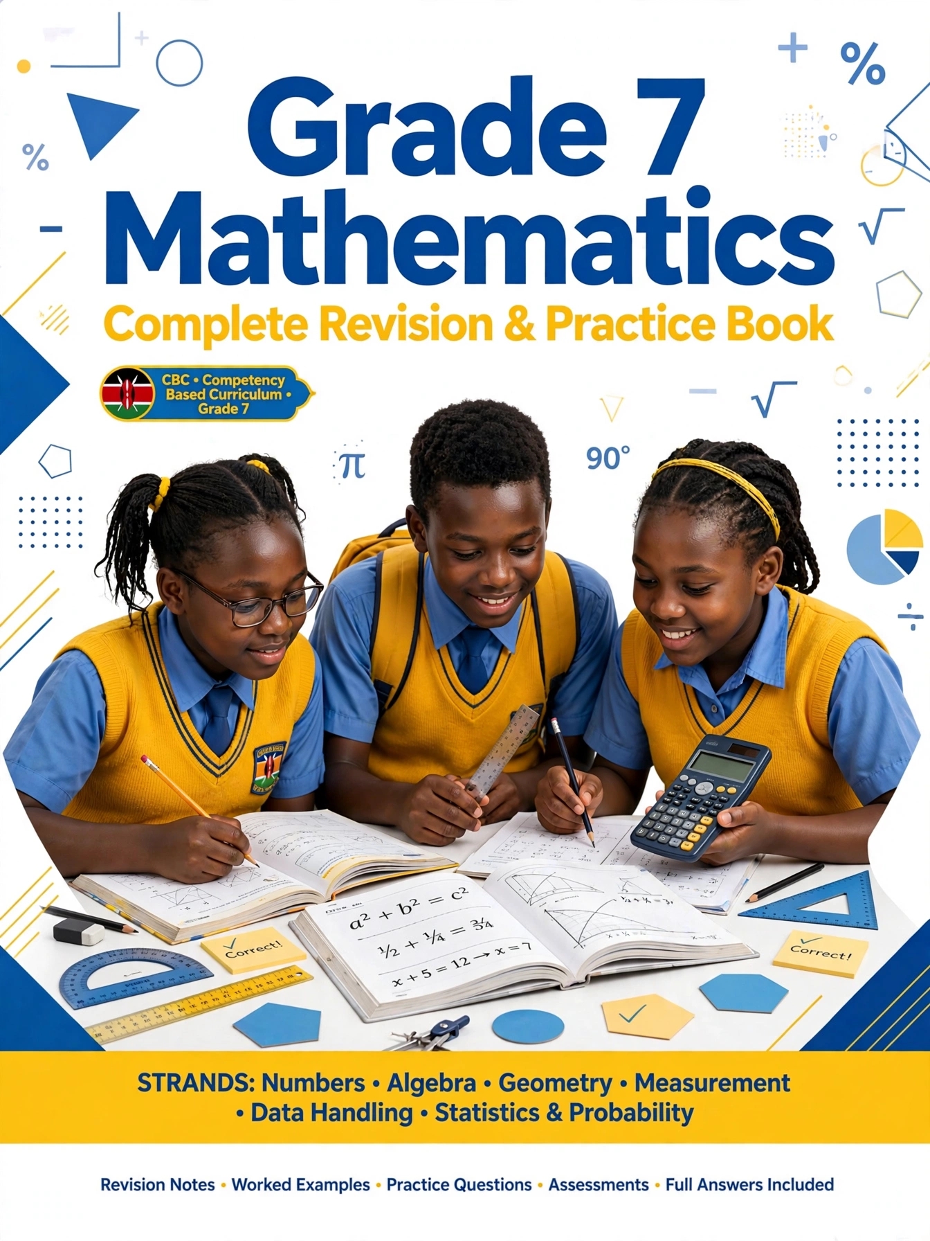 Grade 7 Mathematics Complete Revision & Practice Book