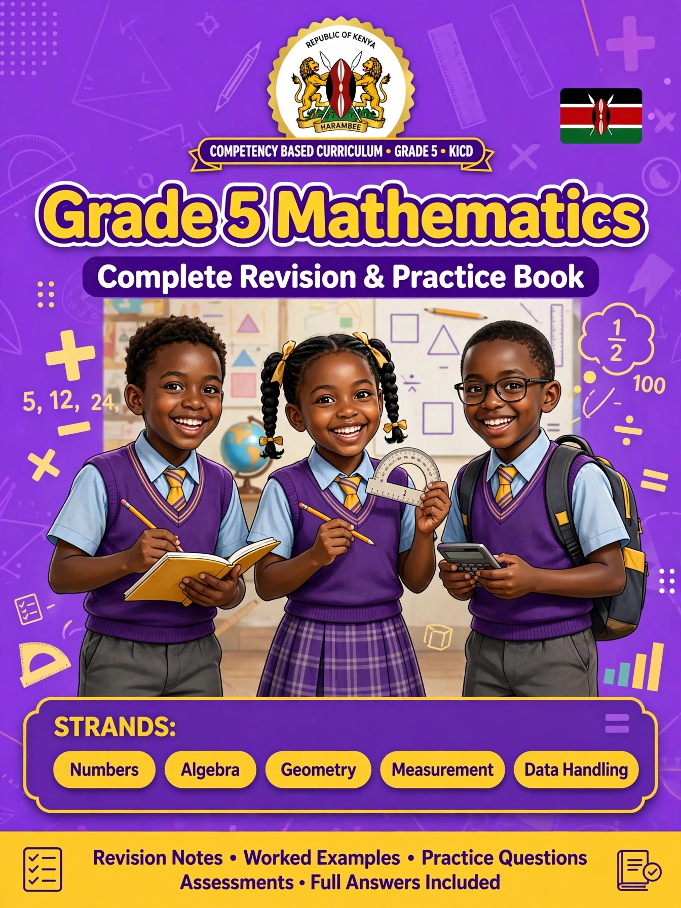 Grade 5 Mathematics Complete Revision & Practice Book