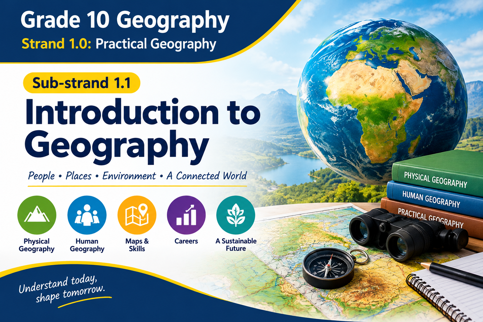 GRADE 10 GEOGRAPHY - Sub Strand 1.1 introduction to geography