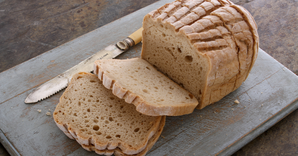 Glutenfreies Brot (Reis- und Buchweizenmehl)