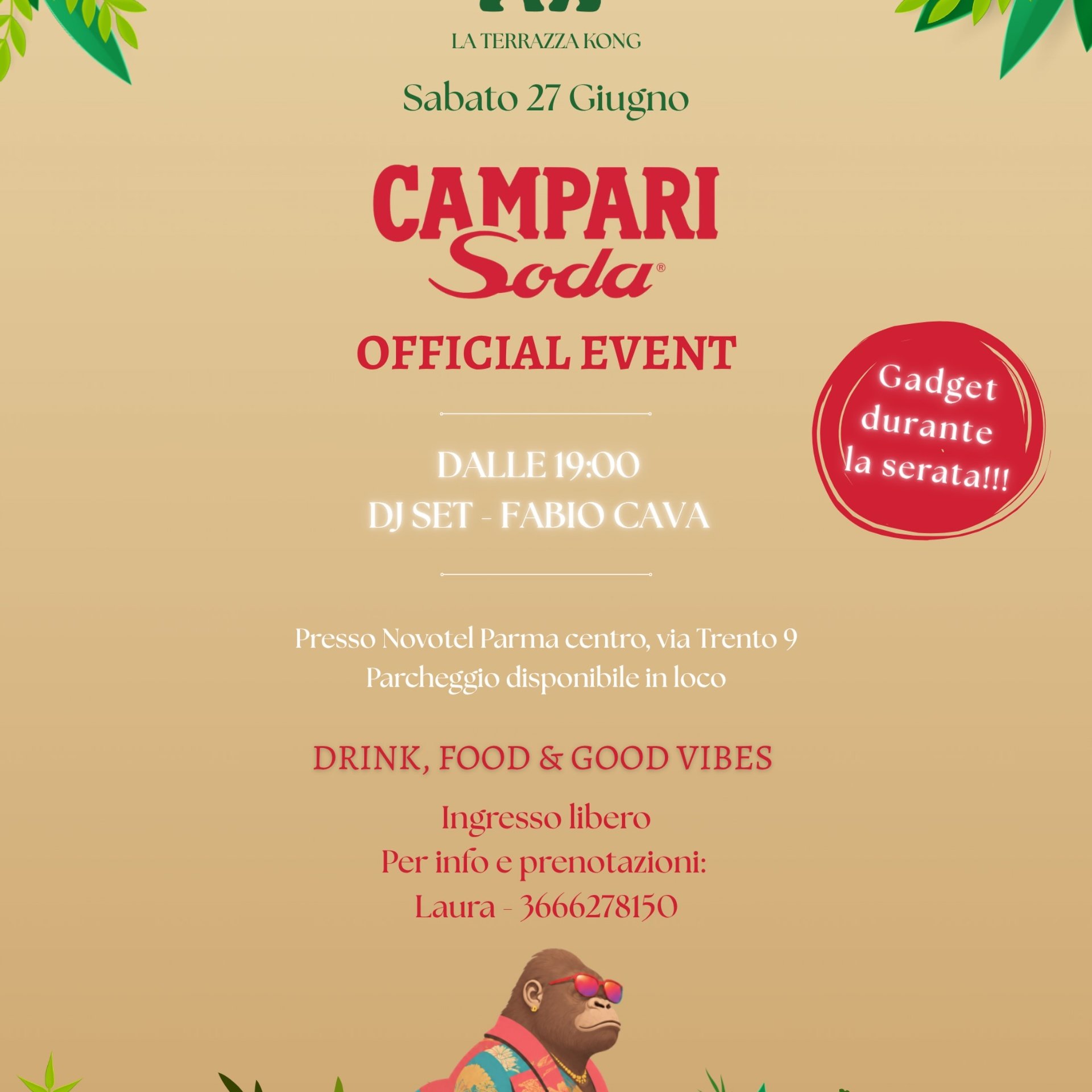 La Terrazza Kong event