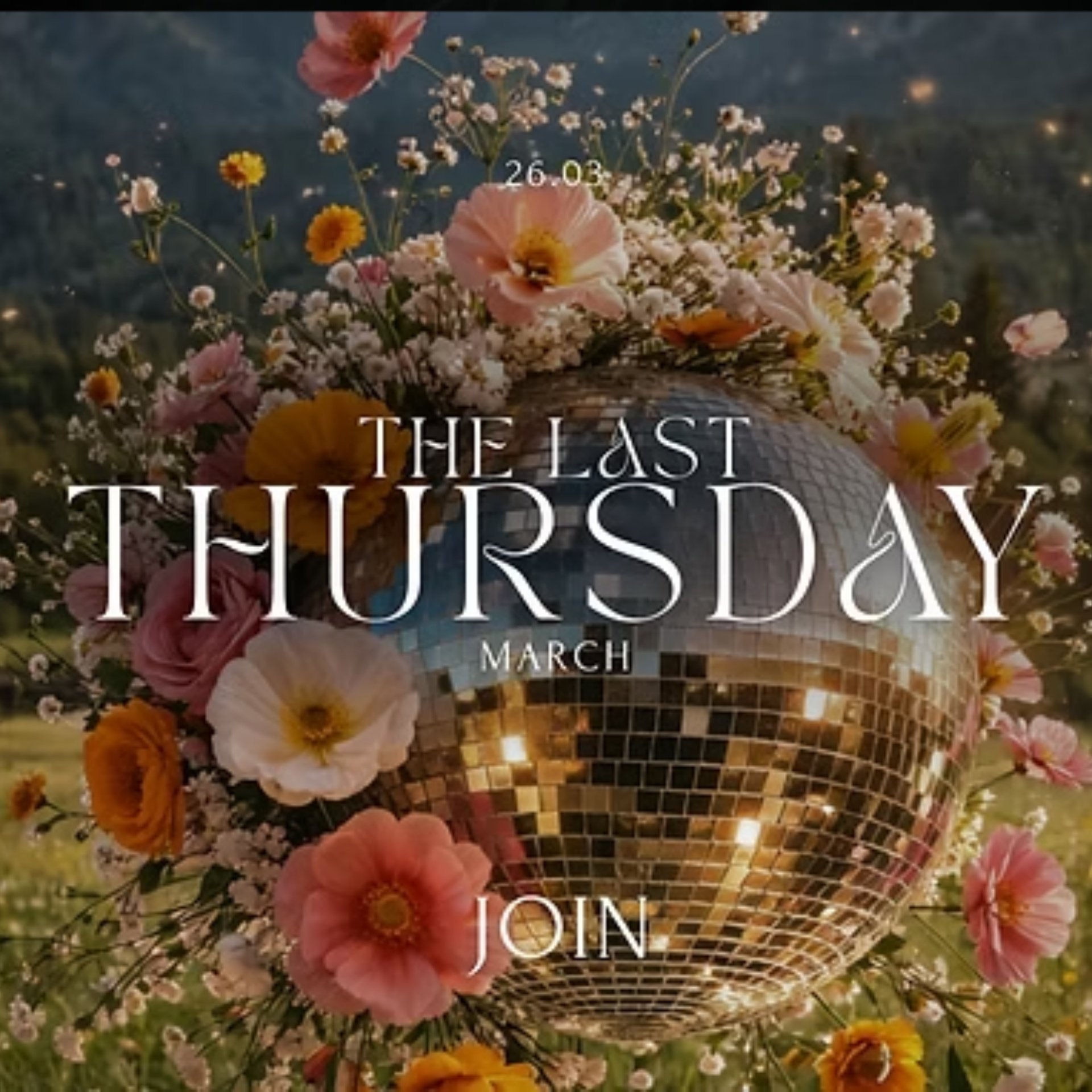 THE LAST THURSDAY event