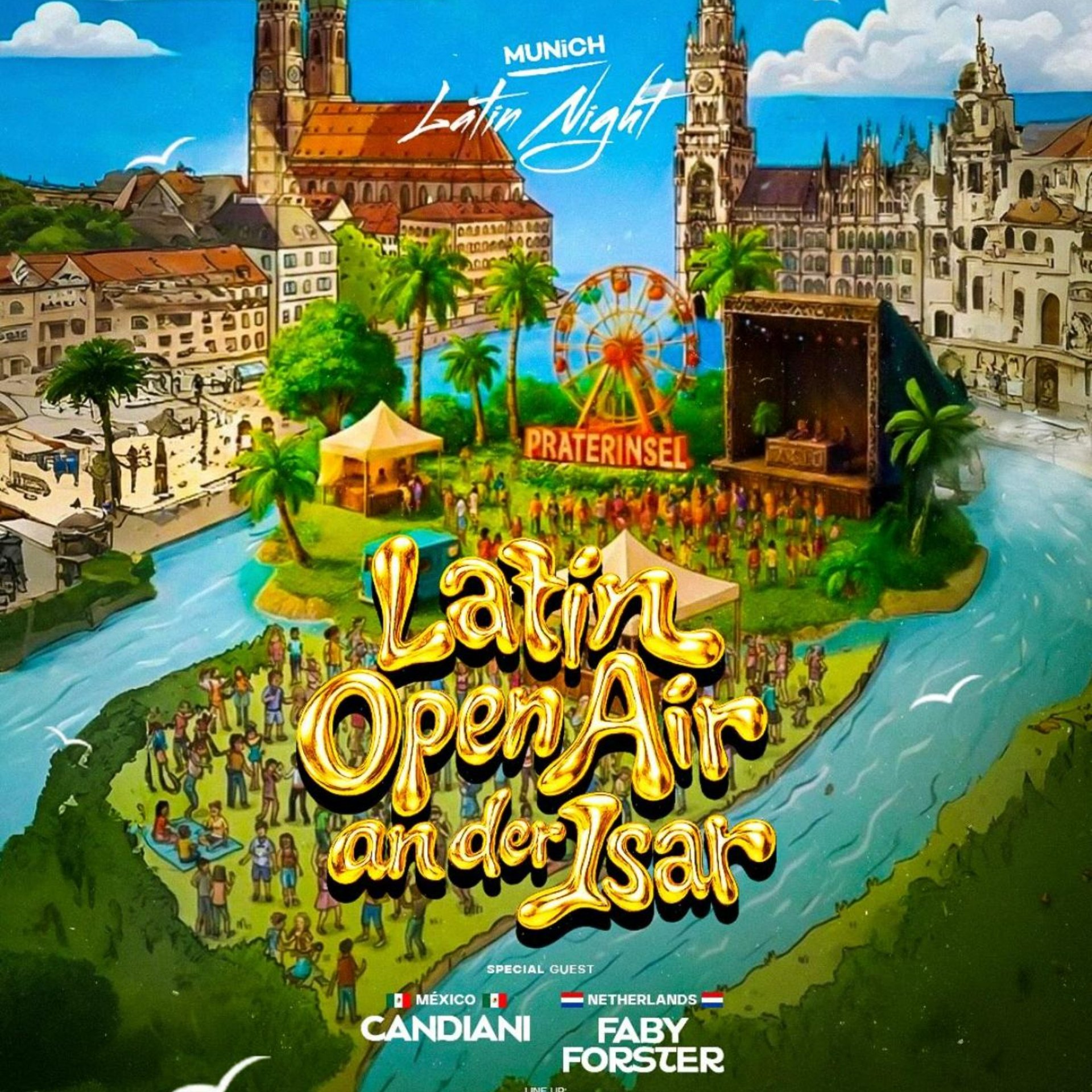 LATIN OPEN AIR event