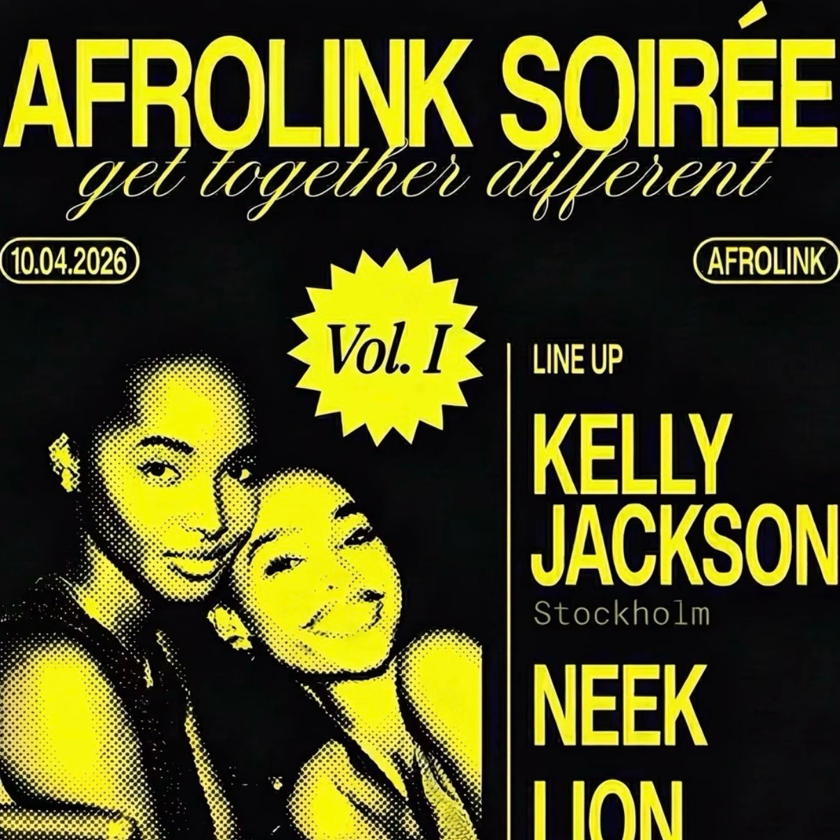 AFROLINK SOIRÉE cover
