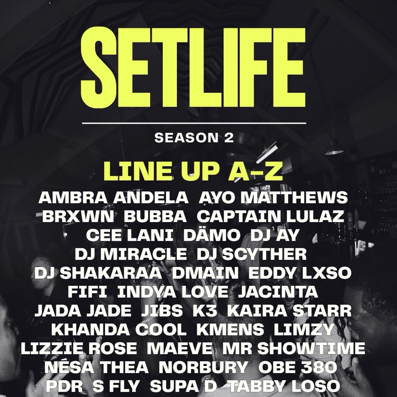 SETLIST @ SOMERSET HOUSE event