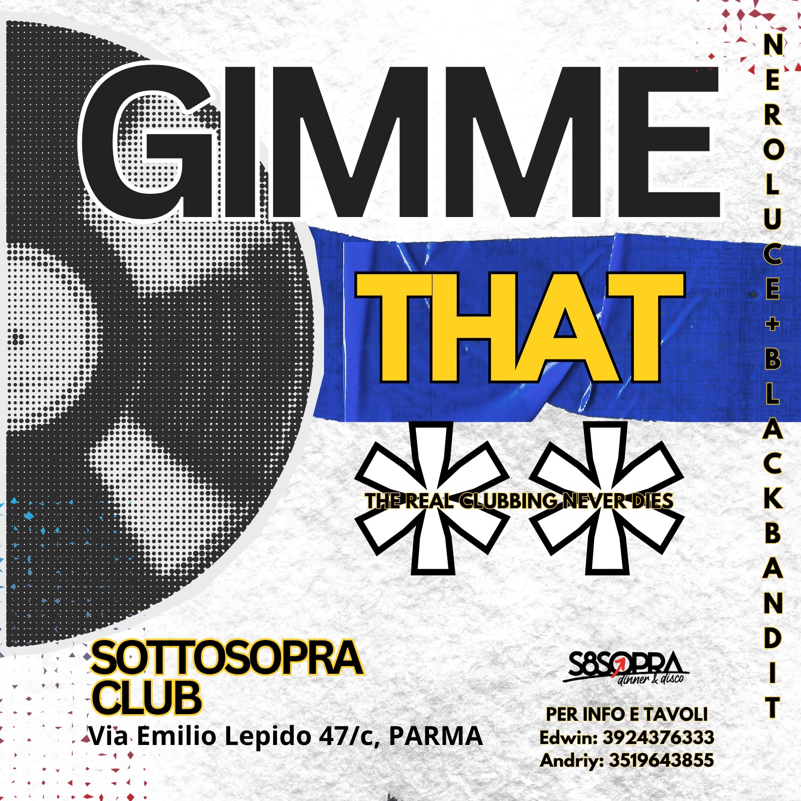 GIMMETHAT** event