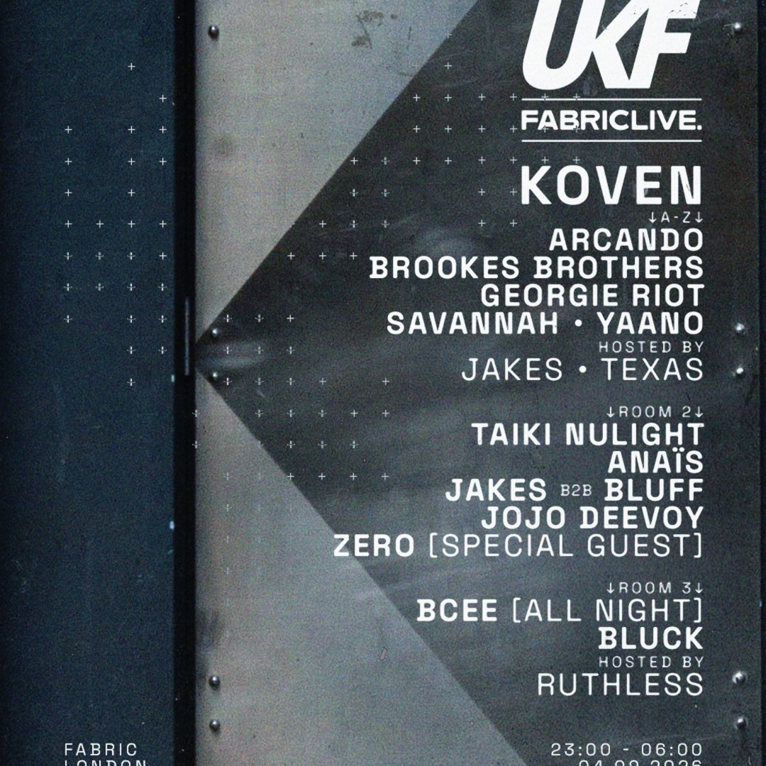 FABRICLIVE x UKF event