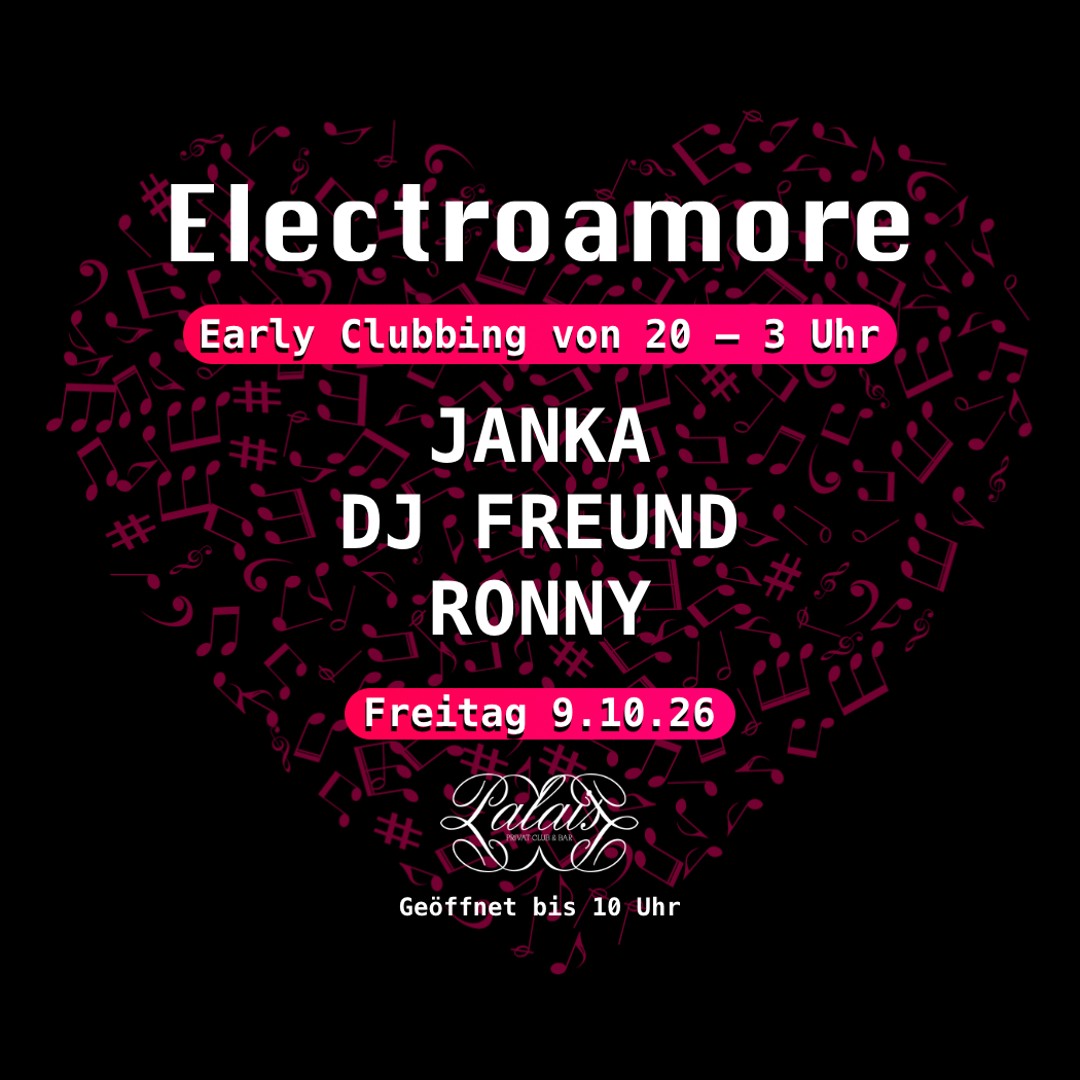 Electroamore @ Palais event