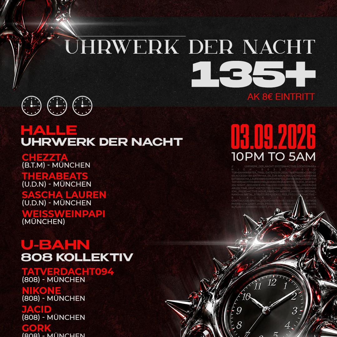 Uhrwerk der Nacht event