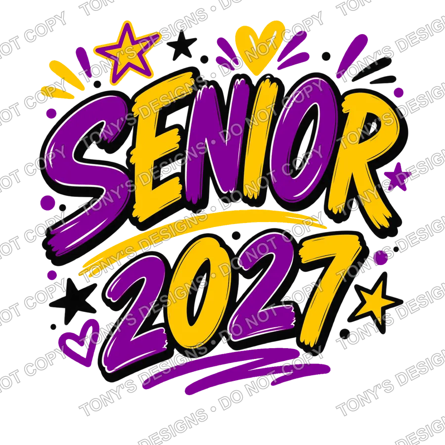 Senior 2027 Purple Yellow preview